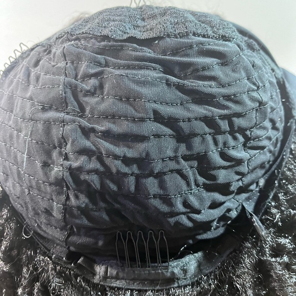 Wigner Short Dreadlock Headband Wig.  Color: 1B - Picture 10 of 11